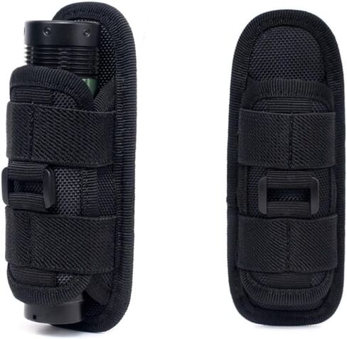 Tactical Flashlight Holster，Flashlight Holder Hunting Light Holder Torch Carry Case 360-Degree Flashlight Pouch Holster for Outdoor Hunting Camping Hiking in Saudi Arabia