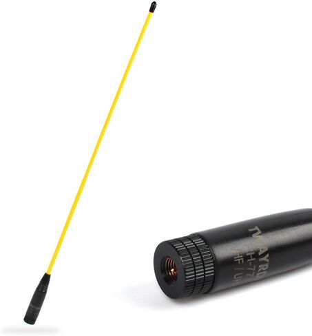 TWAYRDIO Dual Band SMA-M Male Ham Radio Antenna RH771 2m/70cm for Baofeng BF-UV3R Wouxun KG-UV6D KG-UV8D Handheld Radio in Saudi Arabia