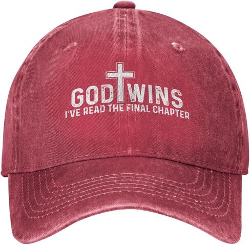 God Wins I've Read The Final Chapter Hat for Men Baseball Hats Cool Cap in Saudi Arabia