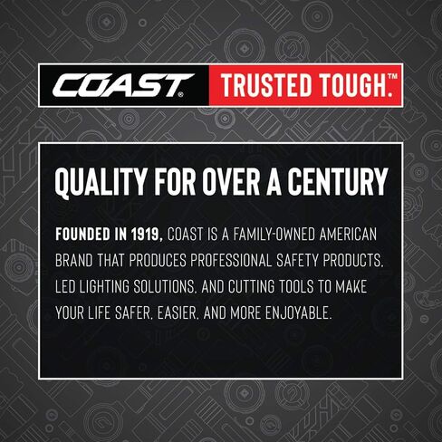 Coast Cutlery COAST® HP14 629 Lumen PURE BEAM® مصباح LED للتركيز مع نظام SLIDE FOCUS® ونظام BEAM LOCK® in Kuwait