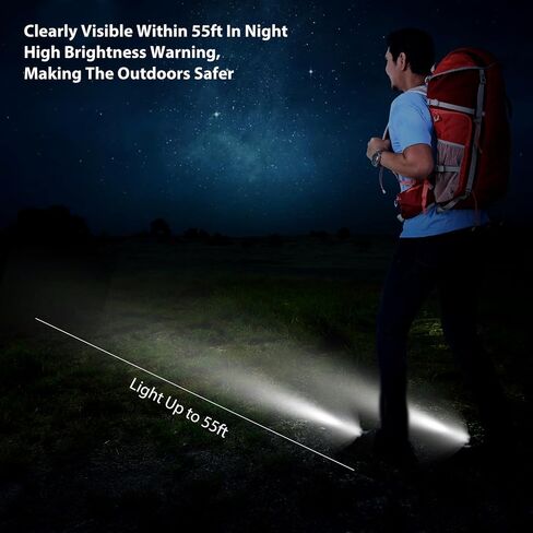 مصابيح كروك للأحذية، قطعتان من المصابيح الأمامية القابلة لإعادة الشحن لأحذية التمساح، ضوء حذاء أمان ليلي يمكن تثبيته بدون استخدام اليدين للأطفال والكبار والعدائين - مصابيح كروك قابلة لإعادة الشحن ومقاومة للماء 9 أوضاع in Kuwait