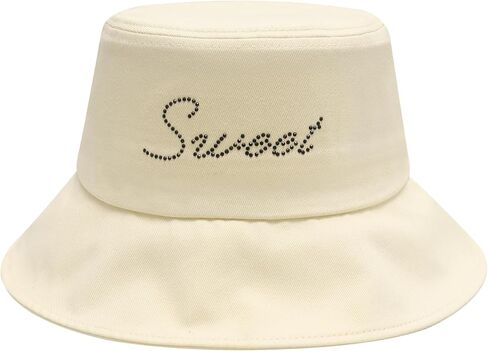 قبعة دلو قطنية للجنسين من ZLYC، قبعة صيفية للشاطئ والشمس، قبعة صياد للسفر في الهواء الطلق للنساء والرجال in Kuwait