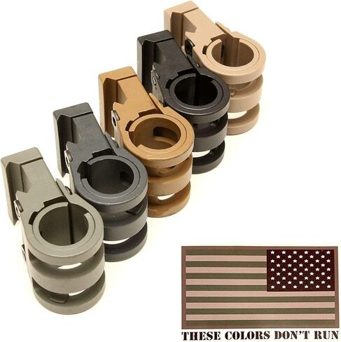 حامل مصباح يدوي بوليمر Viking Tactics VTAC MK4 وملصق العلم الأمريكي in Kuwait