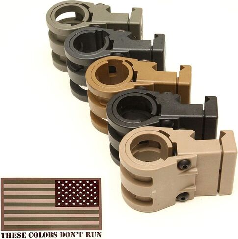 حامل مصباح يدوي بوليمر Viking Tactics VTAC MK4 وملصق العلم الأمريكي in Kuwait