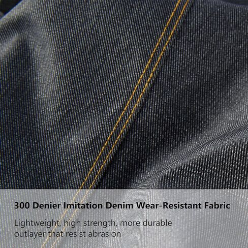 BASSDASH Men’s Denim Breathable Chest Waders Waterproof Durable Lightweight Stocking Foot for Fishing Hunting ATV Riding in Kuwait