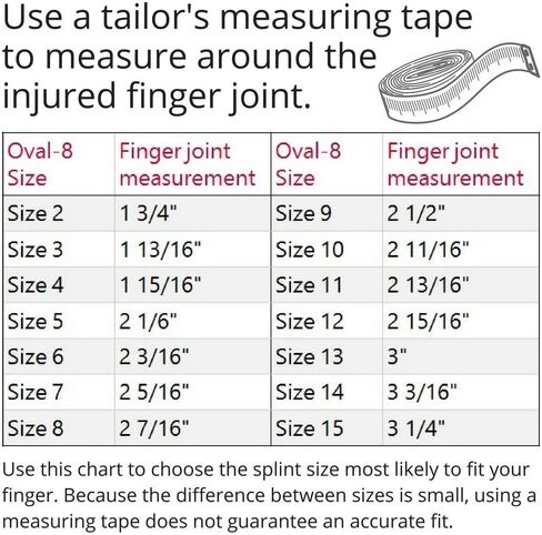 Oval-8 Finger Splints, Support and Protection for Arthritis, Trigger Finger or Thumb, and Other Finger Conditions Size 9 (Pack of 1) in Saudi Arabia