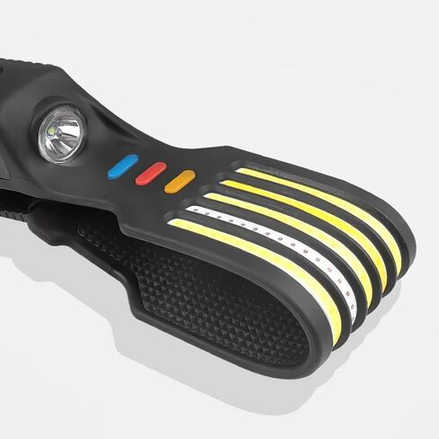 BossLamp المصباح الأمامي LED الأصلي بخمسة ألوان قابل لإعادة الشحن للتخييم، وإصلاح السيارات، وأضواء COB أكثر سطوعًا، 14 وضع إضاءة يجب اقتناؤها في الهواء الطلق، صغير، غير محدد in Kuwait