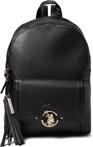 U.S. Polo Assn. Medallion Backpack Black One Size in Saudi Arabia