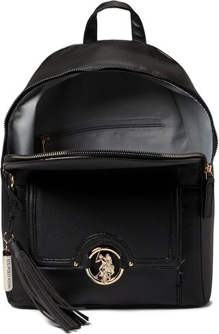 U.S. Polo Assn. Medallion Backpack Black One Size in Saudi Arabia