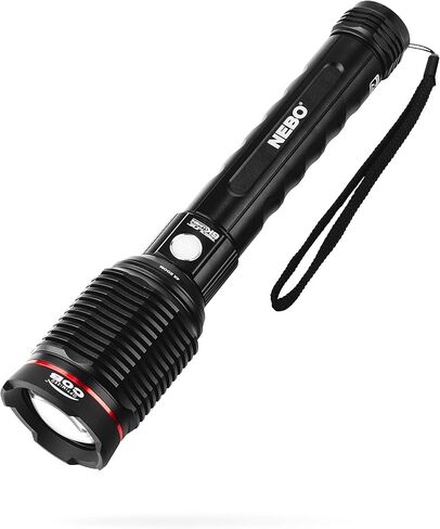 NEBO Redline 6K Lumen (6000 Lumen) مصباح يدوي LED عالي الطاقة قابل لإعادة الشحن 6822 مع حزمة ضوء القراءة LED EdisonBright USB التي تعمل بالطاقة in Saudi Arabia