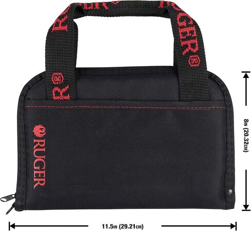 حقيبة مسدس من Allen Company Ruger® مقاس 11 بوصة مع جيب، باللون الأسود in Saudi Arabia
