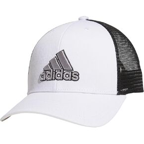 adidas Men's Mesh Back Structured Low Crown Adjustable Fit Snapback Hat