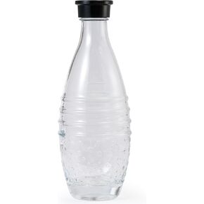 زجاجتان زجاجيتان لآلات المياه الفوارة SodaStream Aqua Fizz وCrystal وPenguin Carbonating (اقرأ تفاصيل الإعداد المهمة)