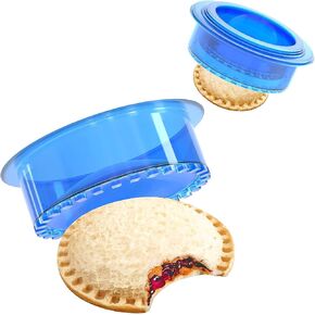 HiYZ Sandwich Cutter and Sealer - 5 PCS Decruster Sandwich Maker - Peanut Butter and Jelly Crustless Sandwich Bread Pancake Maker Cookie Cutter for Kids Children Boys Girls