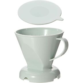 Coffee Dripper with Reusable Stainless Steel Filter for Travel Camping, Cafe, Restaurants, Office, Home,Large 18 oz BPA Free Dishwasher Safe