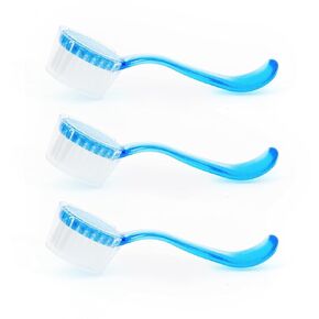 3 Pck Hamster Bath Brush, Reptile Cleaning Supplies,Massage Combs for Hedgehog Turtle