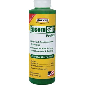 Durvet/Equine 699664 Epsom Salt Poultice Flow Gel, 20 oz