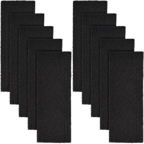 10 Pack Litter Box Carbon Filters Spare Activated Charcoal Filter for Nature's Miracle Cat Litter Box
