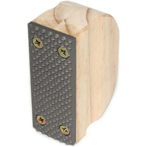 Farrier Rasp with Wooden Handle, Hoof File, Equine Hoof Rasp,Hoof Trimming File (Coarse Tooth)