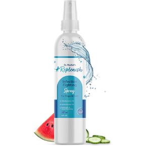 Replenish Skin Soothing Spray for Pets - Hot Spot Spray Treatment for Dogs - Dr. Rachel's Chlorhexidine, Ketoconazole, and Aloe Vera Formula for Dermatological Care in Dogs, Cats, and Horses - 8 oz