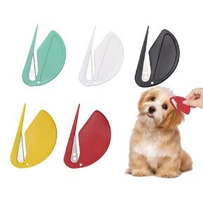 Dematting Comb for Pets - Effectively Remove Knots, Tangles, and Hair with Our Matt-Splitting Knot Opener Tool, 5 Pcs