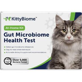 Cat Probiotics Test Kit - Gut Microbiome Health Test - KittyBiome (Cats Outside The US)