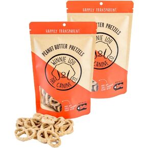 Minty Breath Bones - Organic Healthy Dog Treats Made in USA with Spearmint, Parsley, Spirulina for Fresh Breath - Dog Biscuit Sourced from Local Colorado Farm (Pack of 2)