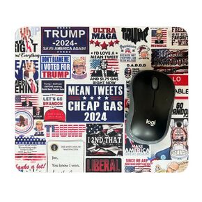 Trump Meme Mouse Pad Funny Trump Mousepad (Lets go Brandon, FJB, Mean Tweet Cheap Gas Trump 2024)