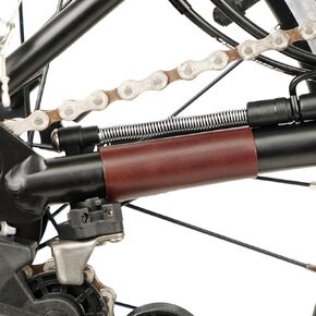 Leather Chain/Hook Protector for Brompton Bicycle (Black)