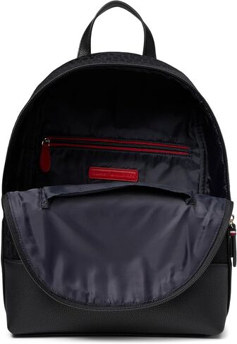 Tommy Hilfiger Melissa II Med Dome Backpack, Black Tonal in Saudi Arabia