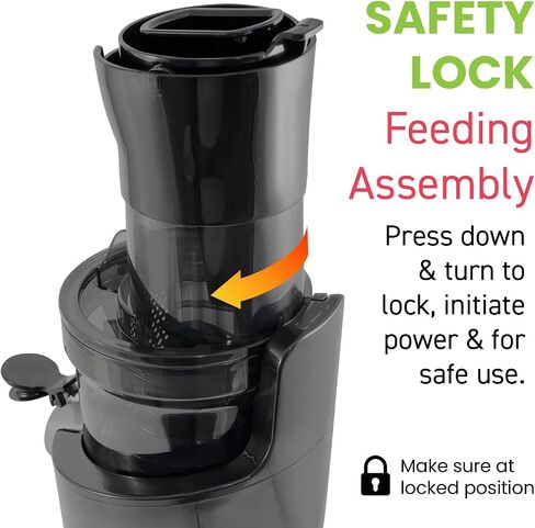 Elite Gourmet ETS623 BPA-Free Electric Citrus Juicer, Compact, Large Volume, Pulp Control, Oranges, Lemons, Limes, Grapefruits with Easy Pour Spout, 24oz, Black/Stainless Steel in Kuwait