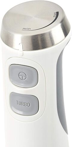 Amazon Basics 500 Watt Multi-Speed Immersion Hand Blender, Silver in Saudi Arabia