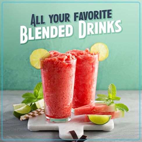 صانع المشروبات المجمدة Nostalgia وآلة Margarita للمنزل - صانع ذائب سعة 32 أونصة مع صنبور تدفق من الفولاذ المقاوم للصدأ - سهل التنظيف ومعزول بشكل مزدوج - أحمر قديم in Kuwait