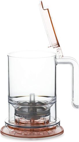 T2 Tea Teamaker with Tea Infuser and BPA-Free Plastic, Loose Leaf Tea Maker, Soft Pink, 500ml, large in Saudi Arabia