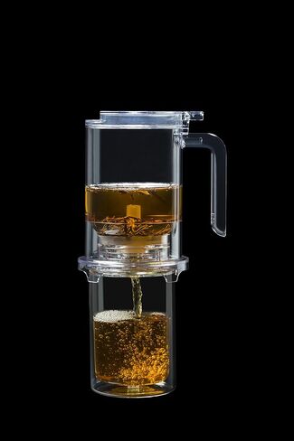 T2 Tea Teamaker with Tea Infuser and BPA-Free Plastic, Loose Leaf Tea Maker, Soft Pink, 500ml, large in Saudi Arabia