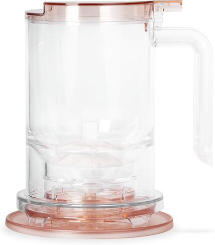 T2 Tea Teamaker with Tea Infuser and BPA-Free Plastic, Loose Leaf Tea Maker, Soft Pink, 500ml, large in Saudi Arabia