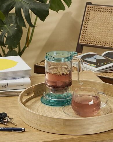 T2 Tea Teamaker with Tea Infuser and BPA-Free Plastic, Loose Leaf Tea Maker, Soft Pink, 500ml, large in Saudi Arabia