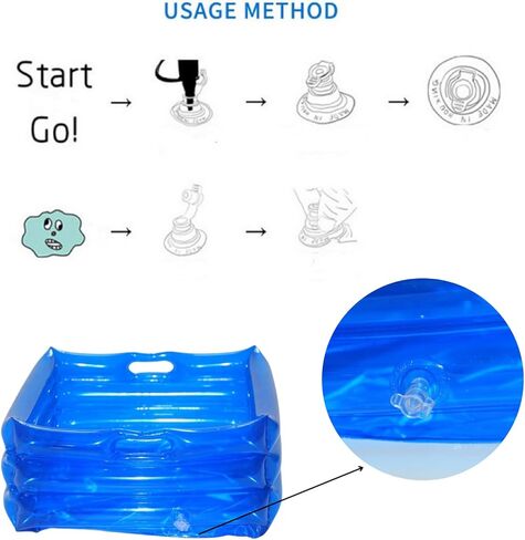 7 Pcs Foldable Bearded Dragons Pool Bath Collar Ring & Boat Set Swimming Bath Water Washer for Small Animal Hedgehog Hamster with Pump in Saudi Arabia