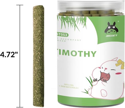 50-60 PCS Natural Rabbit Chew Toys, Rabbit Treats, Guinea Pig Chew Toys, Bunny Toys, Hamster Treats, Timothy Stick, Apple Sticks, Sweet Bamboo, for Guinea Pig, Hamster, Chinchilla, Rat, Small Animals in Saudi Arabia