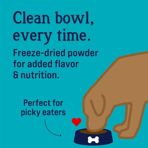 Stewart Beef Liver Supper Sprinkles, Dog Food Toppers, Beef Liver, 2.5 oz. Resealable Bag, Made in USA, Products for Dogs in Saudi Arabia