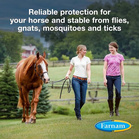 Farnam Broncoe Water-based Fly Spray with Citronella Scent for Horses, Dogs, and Premises 32 Ounces in Saudi Arabia