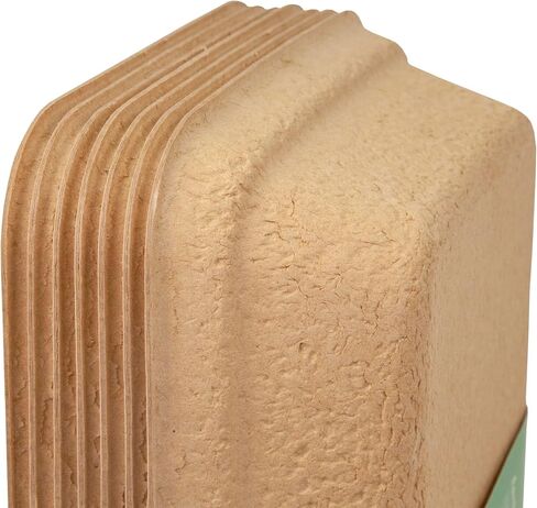 (7-Pack) Disposable Recycled Cat Litter Box, Recycled Cardboard 7-Pack., Brown in Saudi Arabia