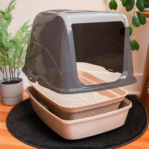 (7-Pack) Disposable Recycled Cat Litter Box, Recycled Cardboard 7-Pack., Brown in Saudi Arabia
