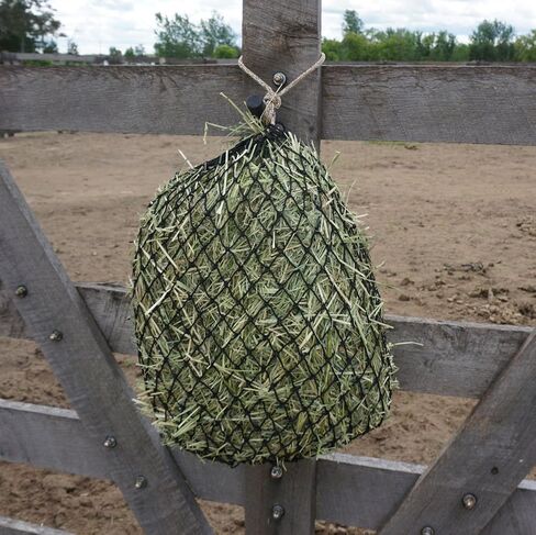 Hay Chix Slow Feed Hay Net for [Horse and Livestock Health, hay Feeder, hay net, Slow Feed hay net] Save Your time, hay and Money! Half Bale Net (1 3/4" Original) in Saudi Arabia