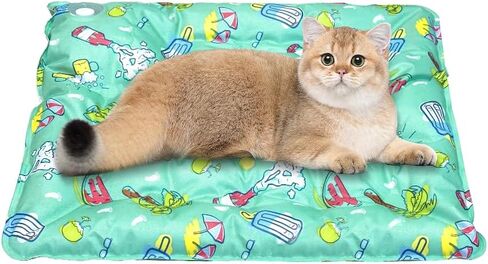 Pets Cooling Mat, Suitable for Cats and Dogs, Summer Friendly Cooling, Simple Cleaning to Keep Cool, Pet Accessories, Suitable for Indoor and Outdoor (15.75×19.69in) in Saudi Arabia