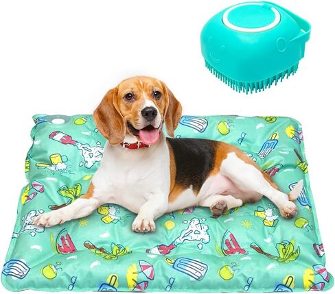 Pets Cooling Mat, Suitable for Cats and Dogs, Summer Friendly Cooling, Simple Cleaning to Keep Cool, Pet Accessories, Suitable for Indoor and Outdoor (15.75×19.69in) in Saudi Arabia