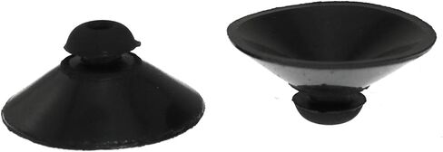 Maxmoral 10PCS Aquarium Suction Cup Clip 28MM Fish Tank Water Light Suction Cup Holder Rubber Suction Cup Clamp Used for Aquarium Inflatable Filtration Air Fish Tank Aeration Setup Black in Saudi Arabia