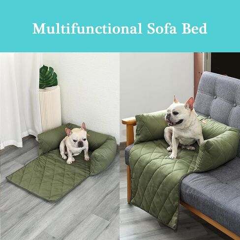 Dog Sofa Bed Mat, Couch Cover for Dog, Fabric Couch with Non-Slip Botton for Cats or Small Medium Dog Chair, Pet Cushion Cover, Furniture Protector Pet Sofa Mat for Dogs and Cats (Aqua) in Saudi Arabia