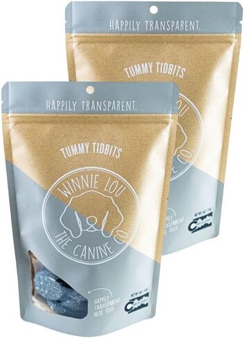 Minty Breath Bones - Organic Healthy Dog Treats Made in USA with Spearmint, Parsley, Spirulina for Fresh Breath - Dog Biscuit Sourced from Local Colorado Farm (Pack of 2) in Saudi Arabia