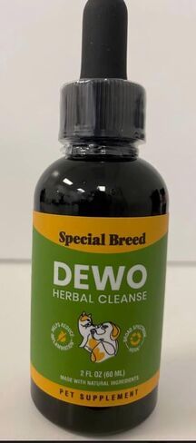 علاج طبيعي واسع النطاق للقطط والكلاب ضد الطفيليات والسموم، دعم وسلالات المعالجة المثلية، صنع في الولايات المتحدة الأمريكية، 2 أونصة in Kuwait